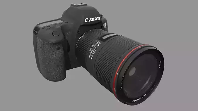 Canon Camera 3D model