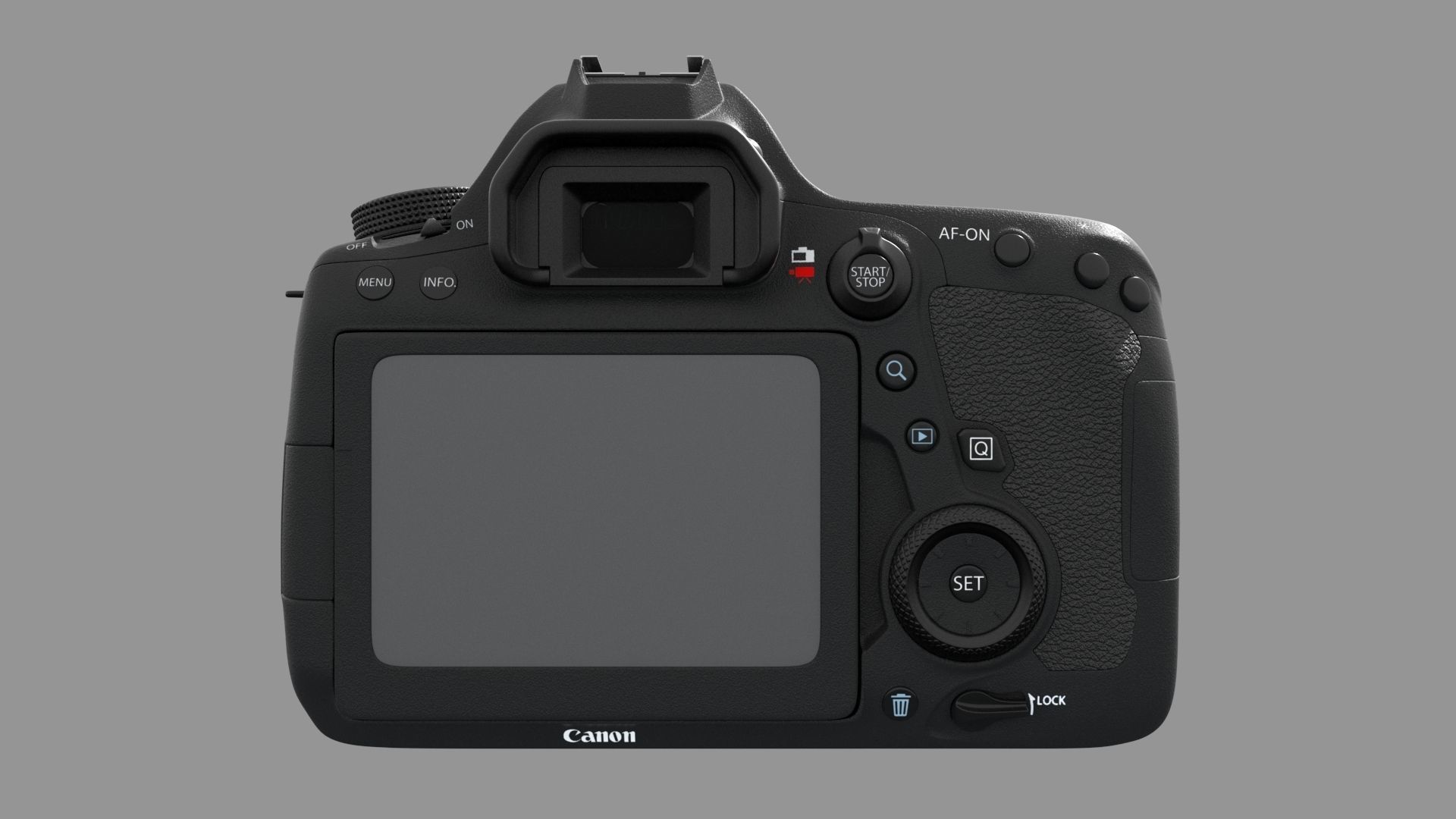 Canon Camera 3D model_4