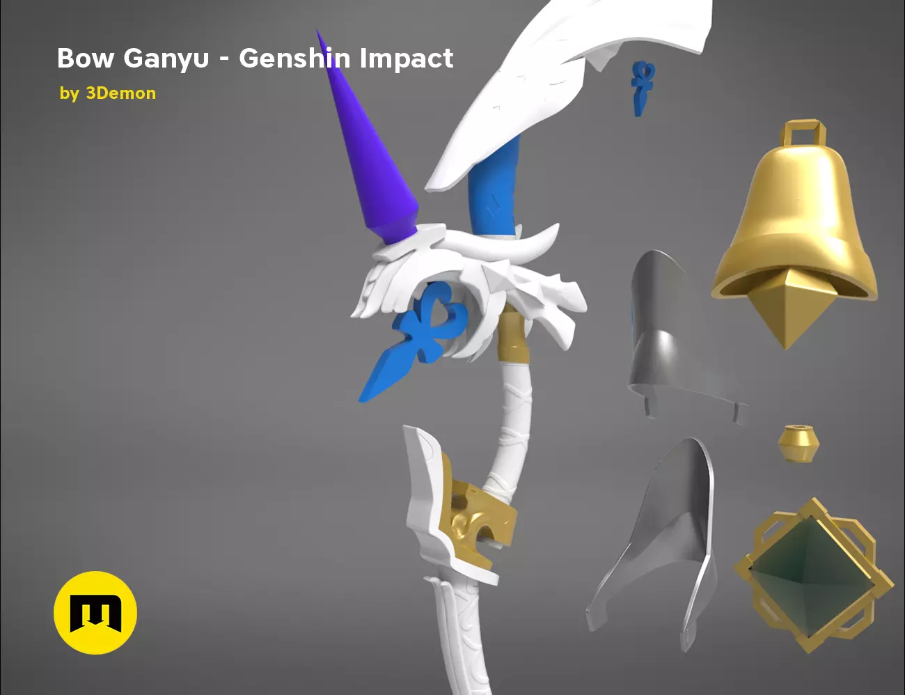 Ganyus Amos Bow - Genshin Impact 3D print model
