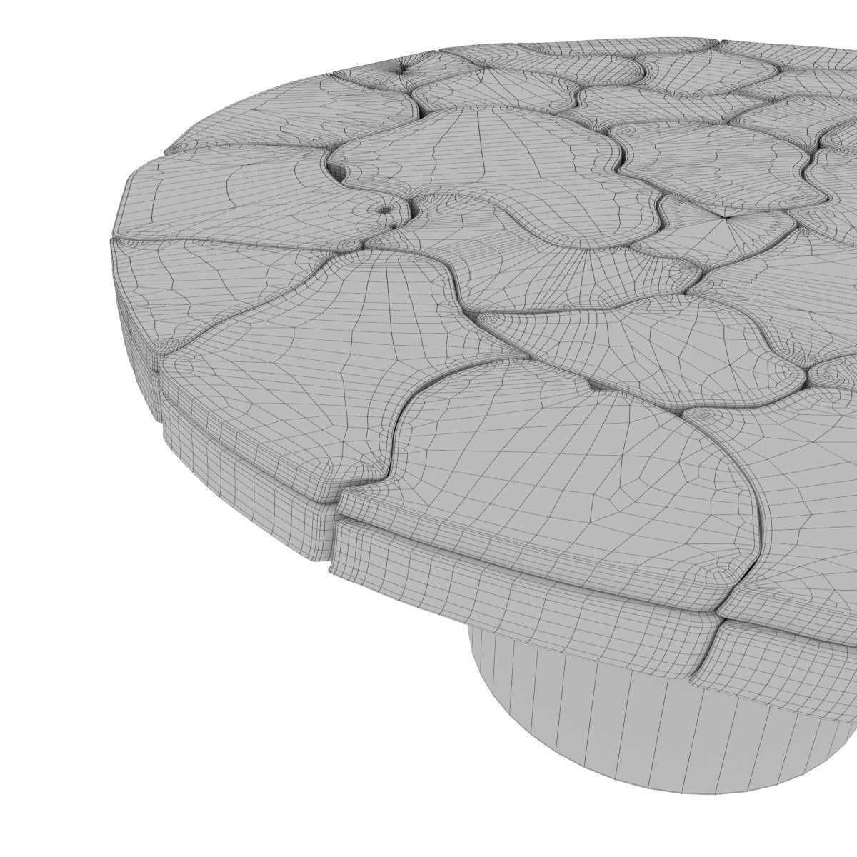 Madura dining table by Bernhardt interiors 3D model_6