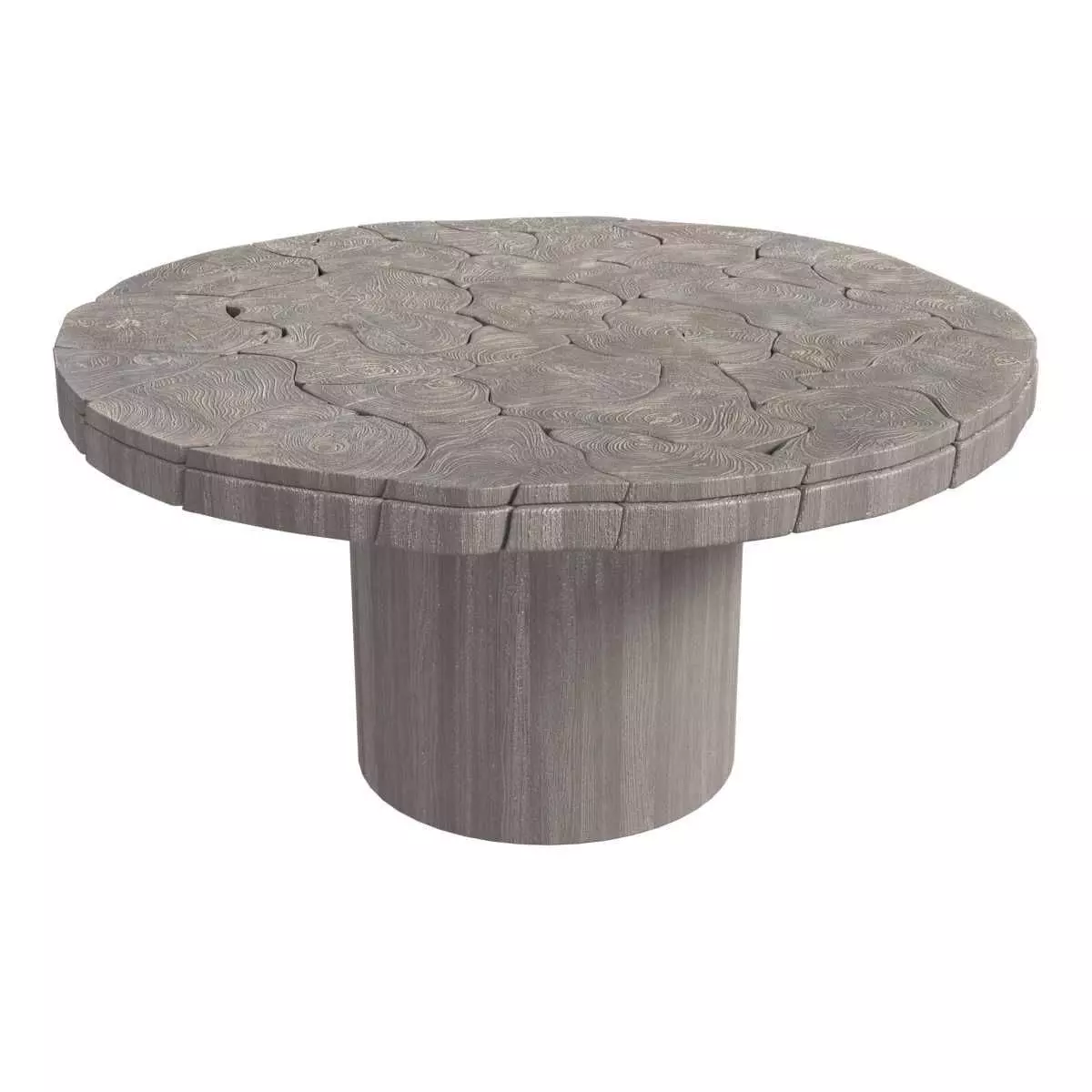 Madura dining table by Bernhardt interiors 3D model_0