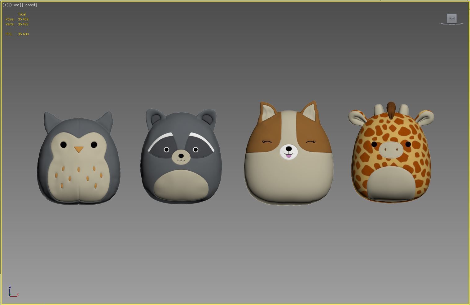 Plush Toys 11 3D model_10