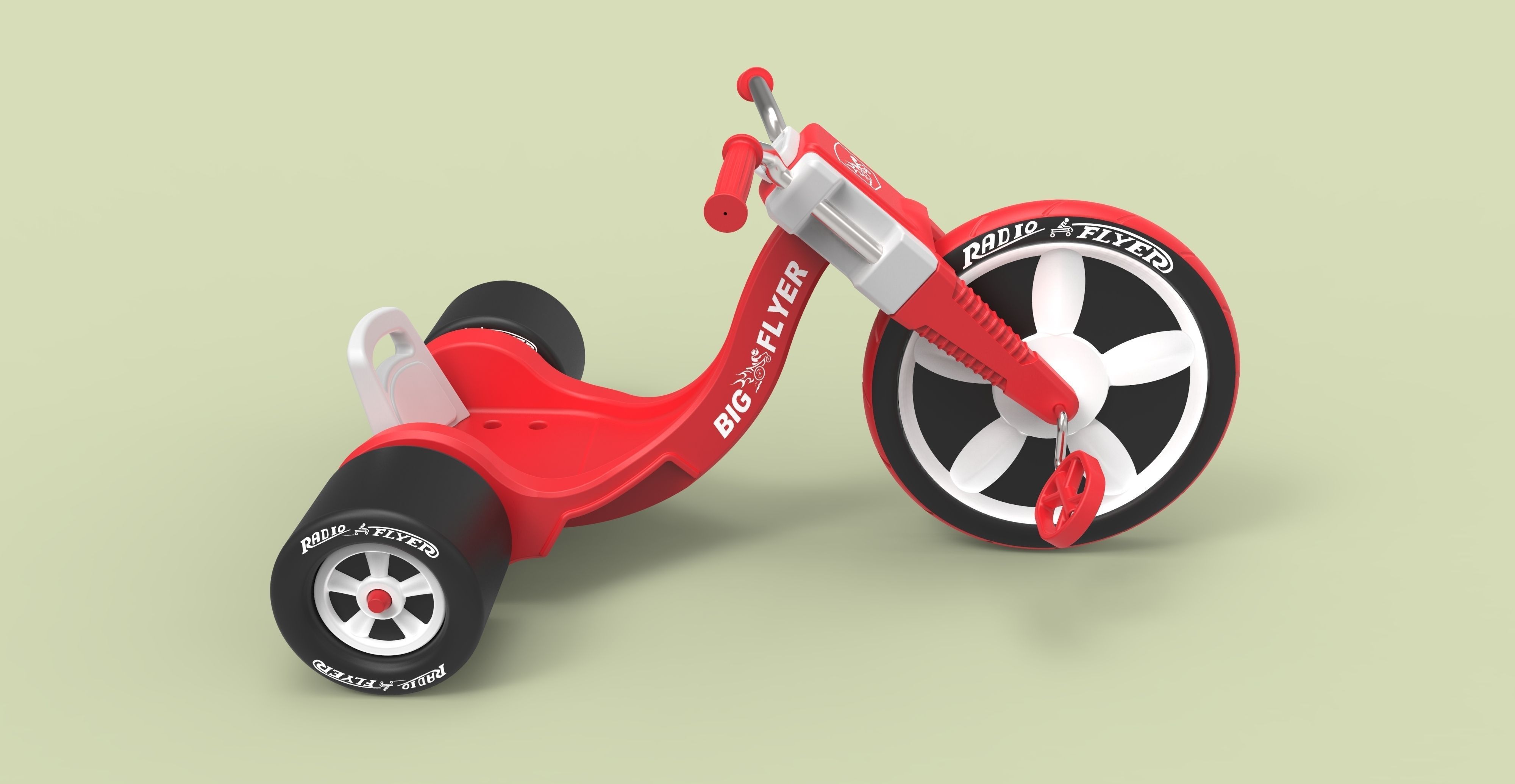 Big flyer 3D model_7