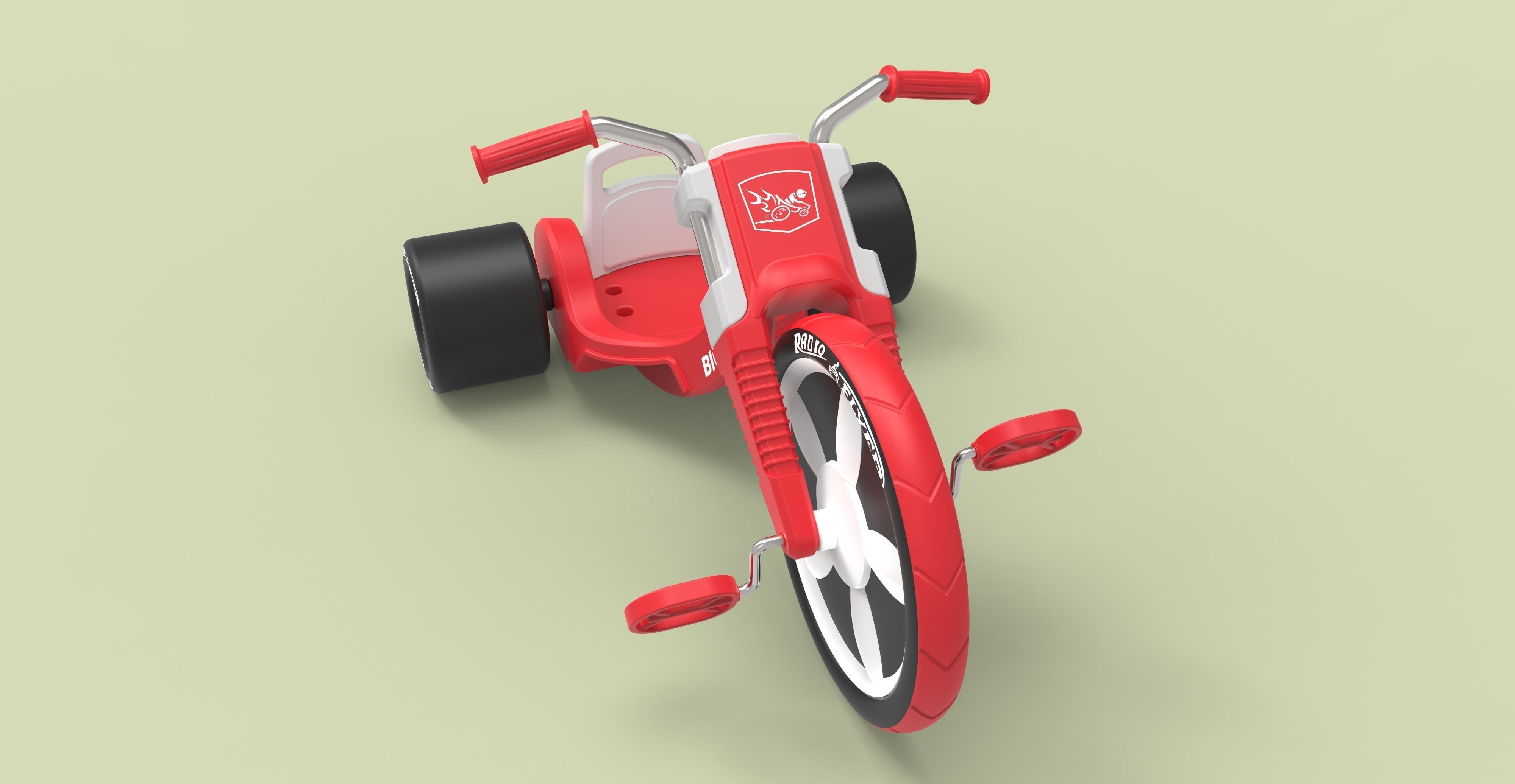 Big flyer 3D model_2