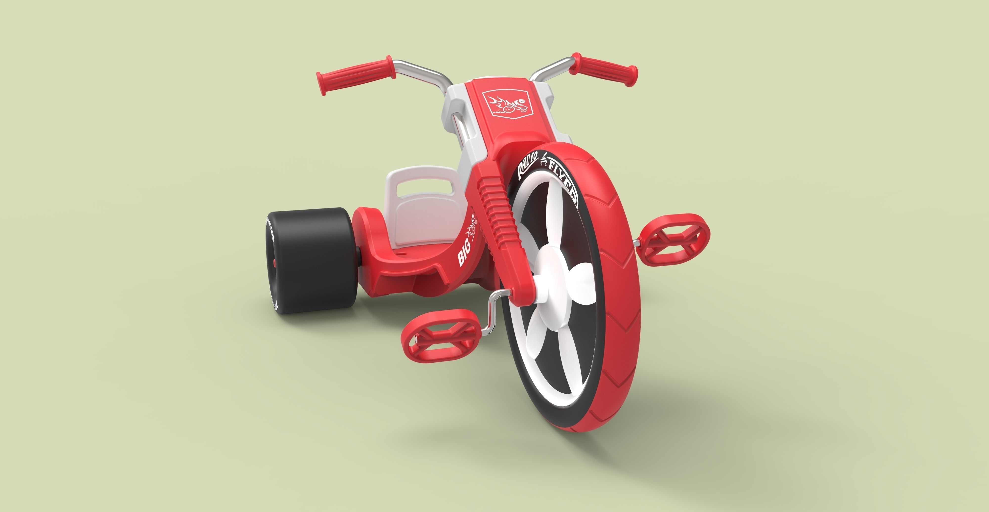 Big flyer 3D model_3