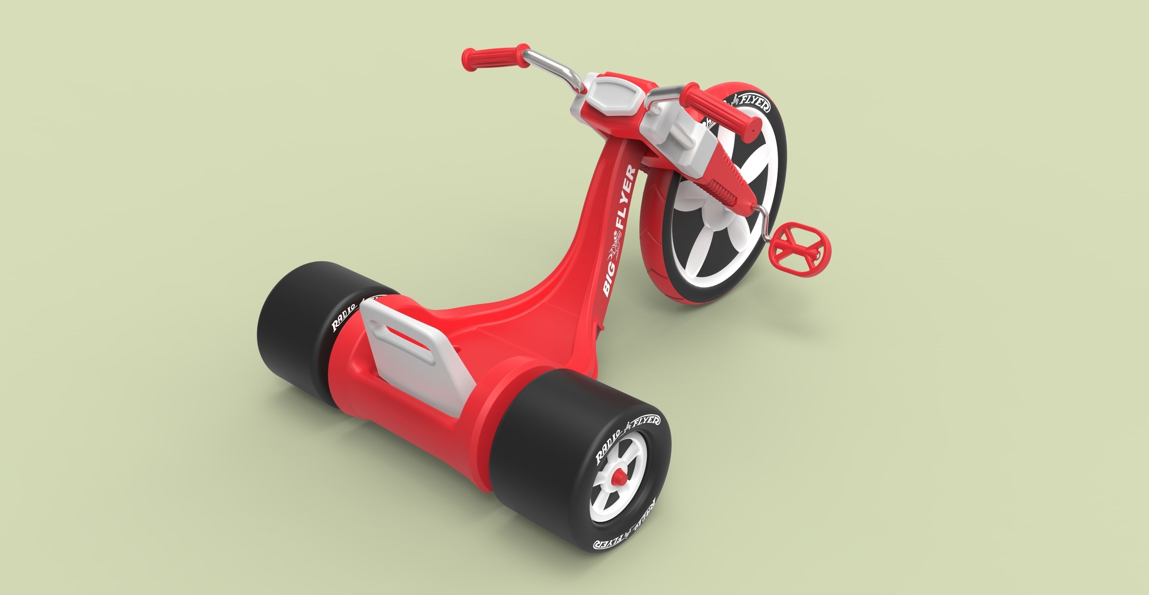 Big flyer 3D model_10