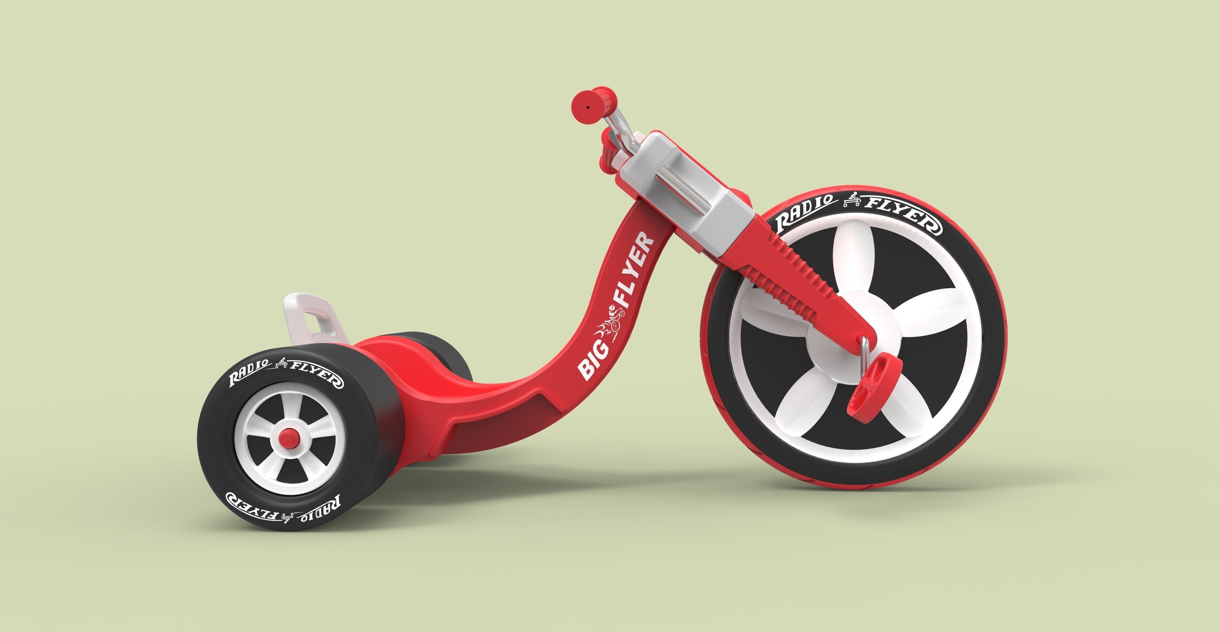 Big flyer 3D model_6