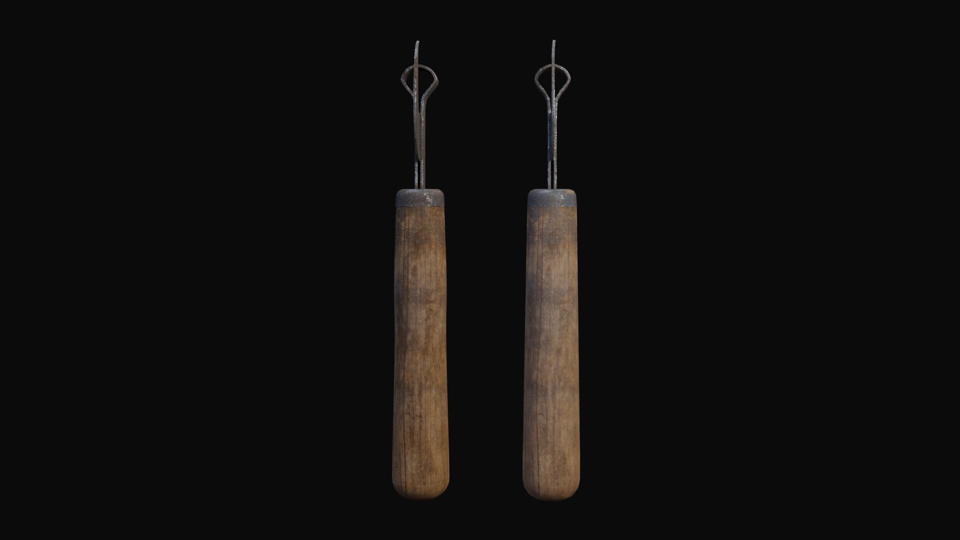 Opener HighLowPoly Low-poly 3D model_4