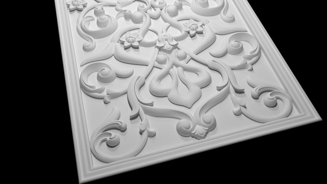 fasad decor 3D model_2