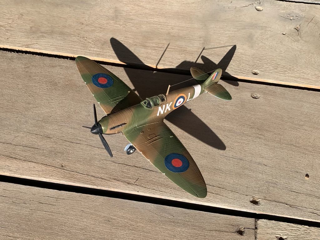 SUPERMARINE SPITFIRE MkI - SCALE 1 48 - 3dPRINTABLE ASSEMBLY KIT 3D print model_21