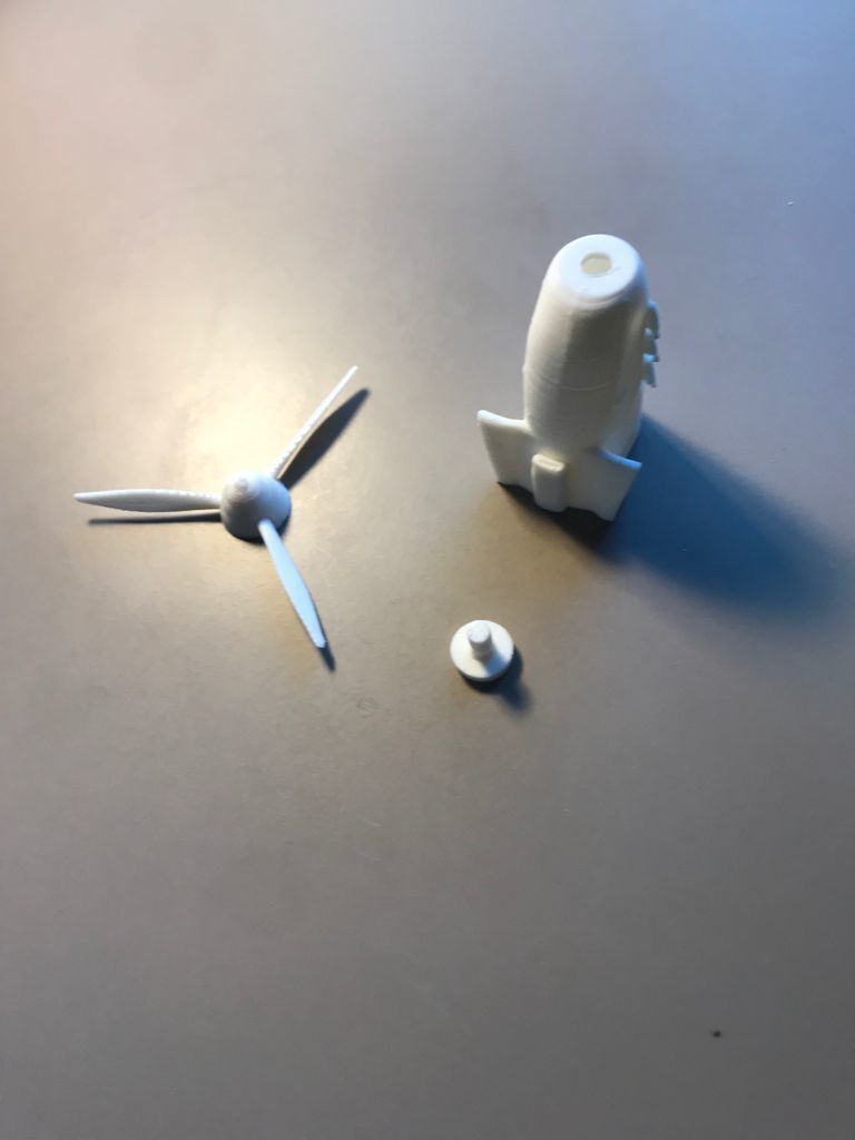 SUPERMARINE SPITFIRE MkI - SCALE 1 48 - 3dPRINTABLE ASSEMBLY KIT 3D print model_2