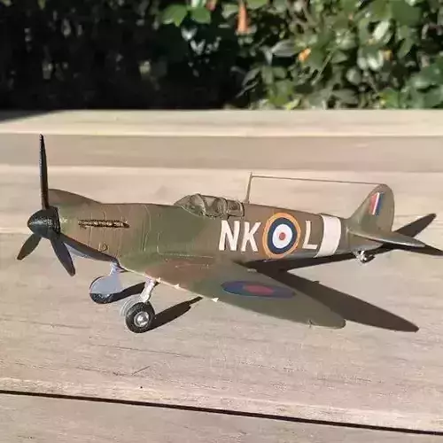 SUPERMARINE SPITFIRE MkI - SCALE 1 48 - 3dPRINTABLE ASSEMBLY KIT