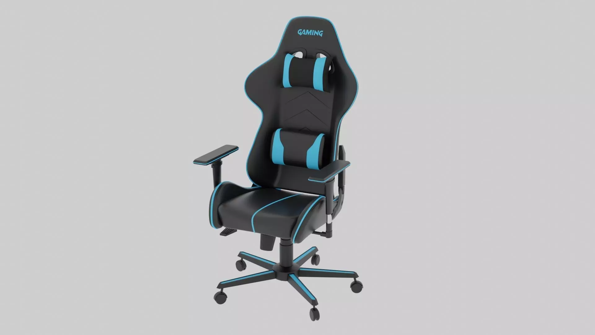 Gaming chair 3D model_0