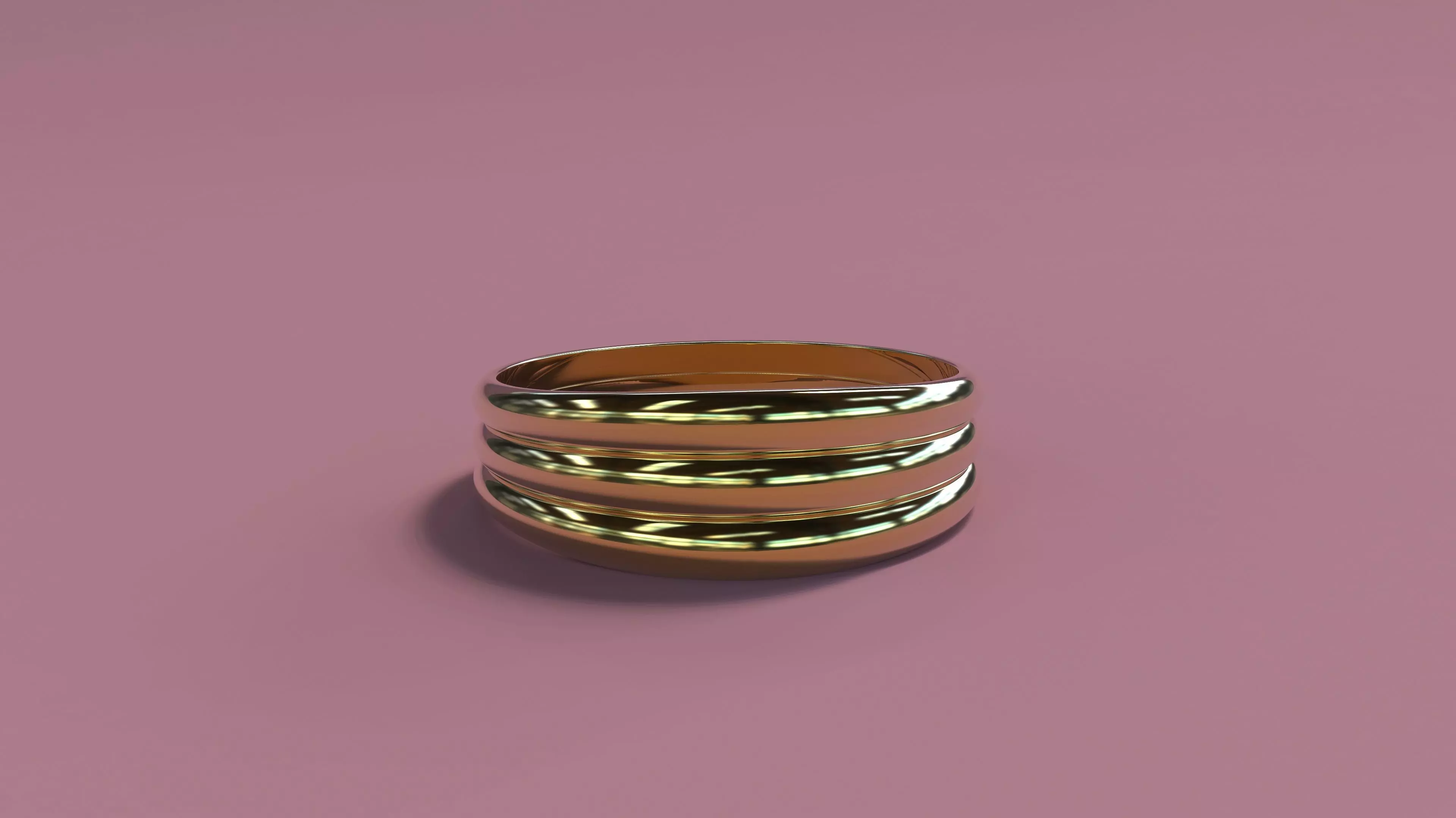 Female Simple Ring Free 3D print model