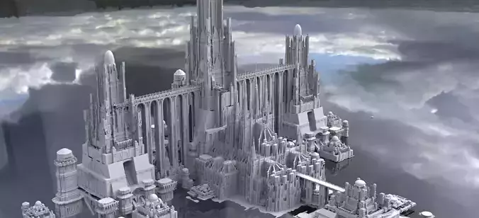 Emperors Kingdom fantasy architecture huge city 3D