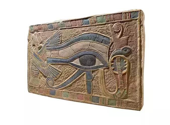 Eye of Horus - Ancient Egypt-3D Print Low-poly 3D model