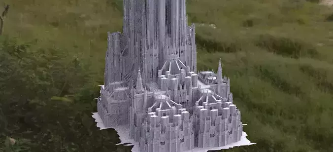 Warhammer inspired architecture 1 3D