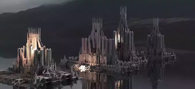 God emperors palace tower collection kitbash