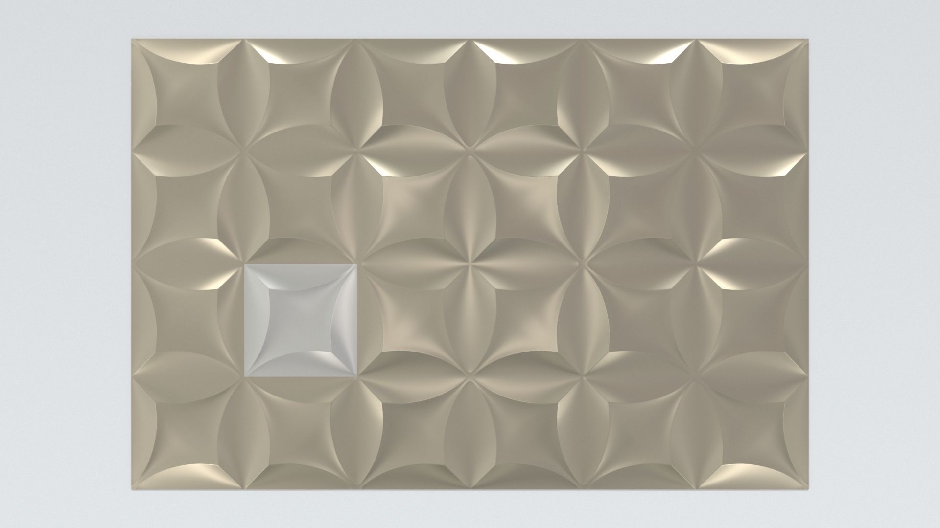 Decorative Wall Panel 3D print model_11