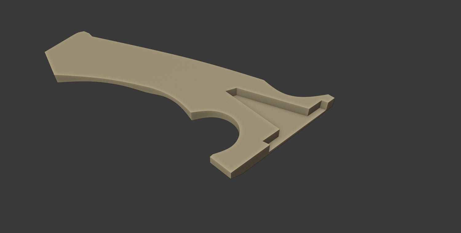 Dead by Daylight Legion Frank Huntsman Knife 3D print model_5