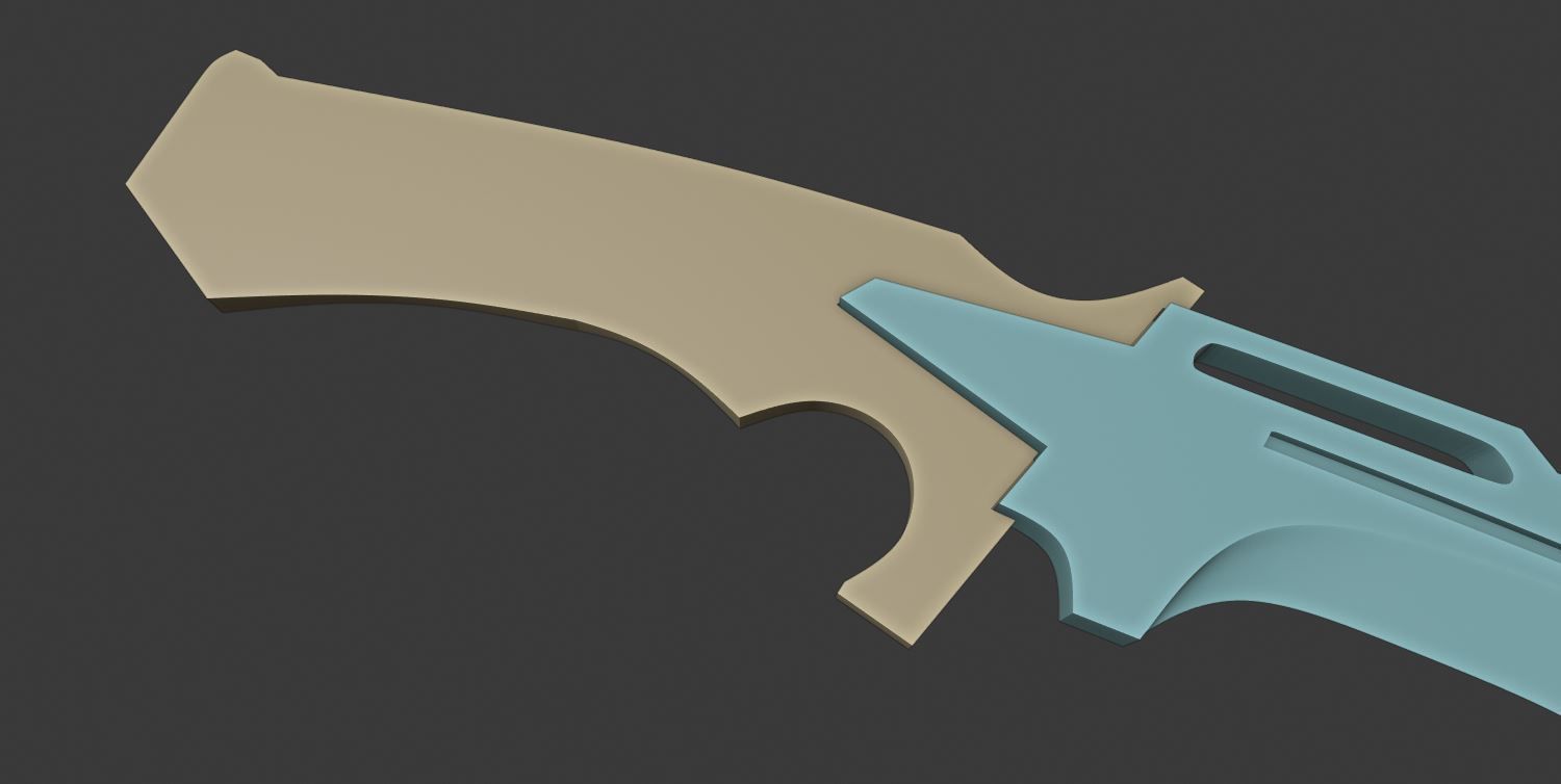 Dead by Daylight Legion Frank Huntsman Knife 3D print model_6