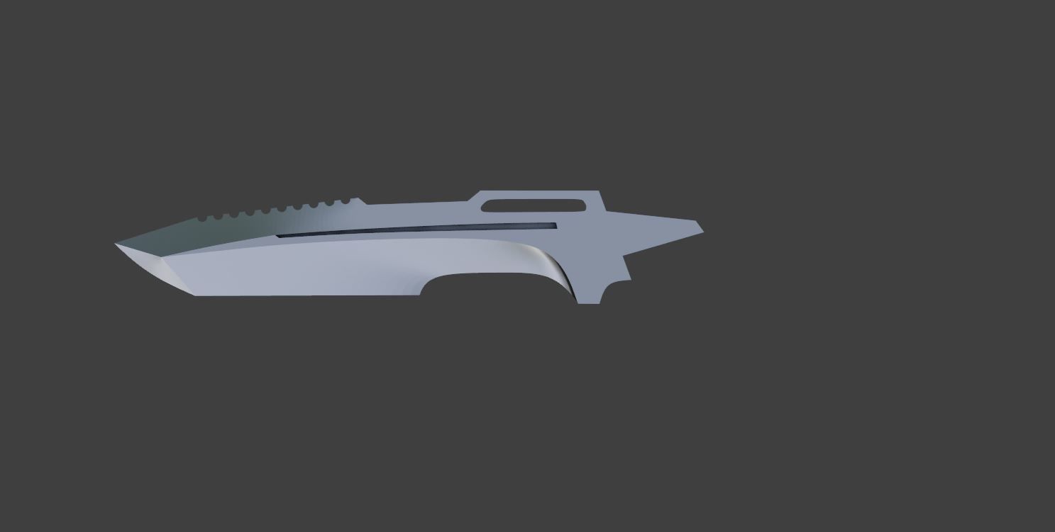 Dead by Daylight Legion Frank Huntsman Knife 3D print model_2