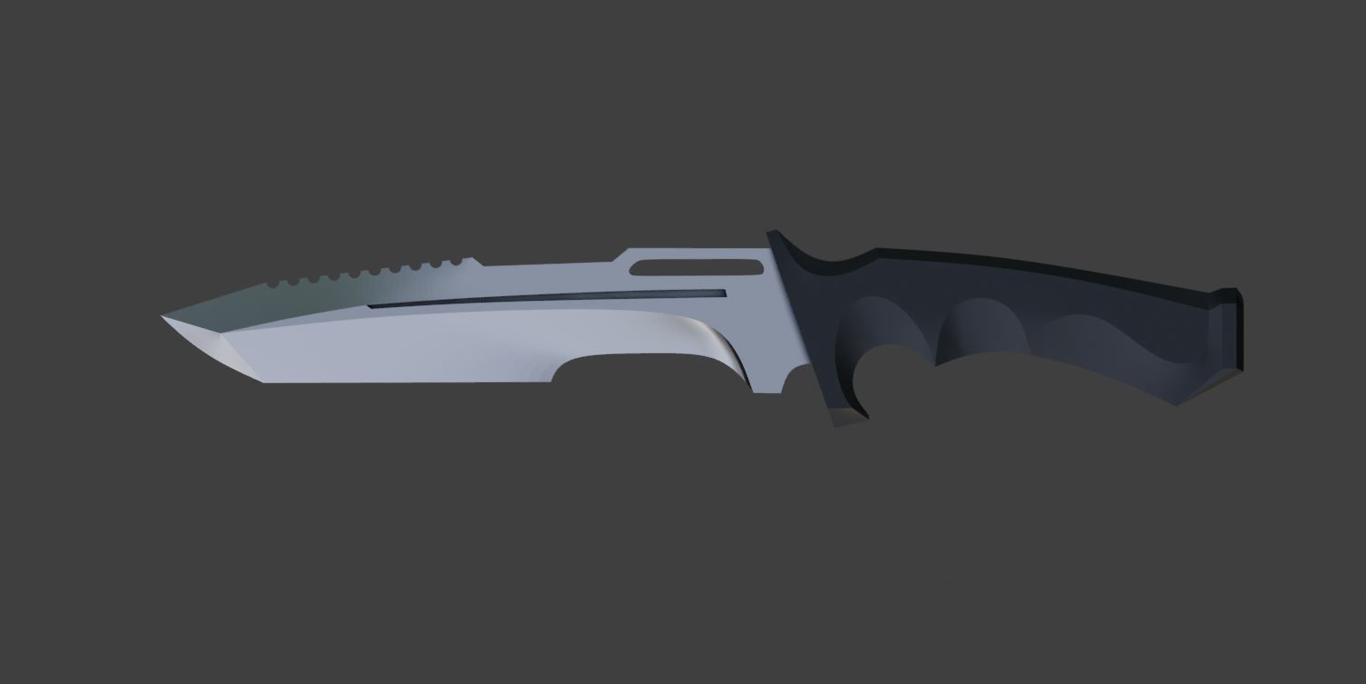Dead by Daylight Legion Frank Huntsman Knife 3D print model_1