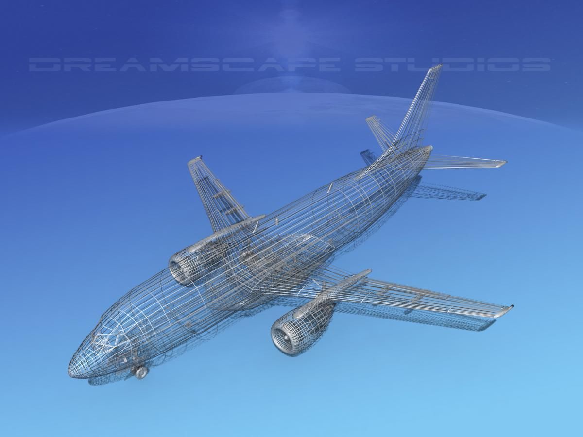 Boeing 737-300 Frontier 1 3D model_15