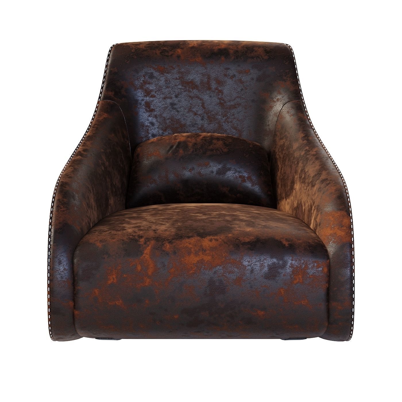 Armchair Swing Ritmo Vintage Econo 3D model_2