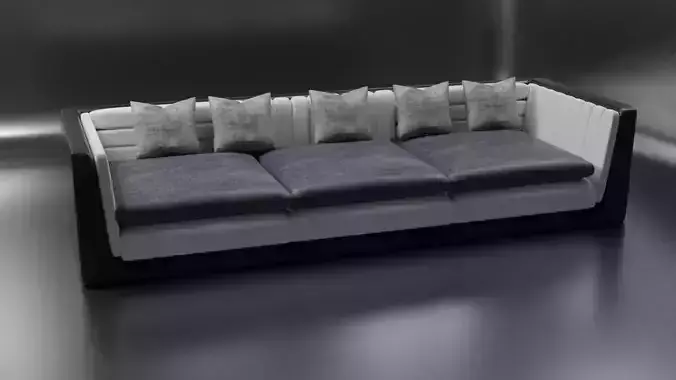 Chair sofa with pillows