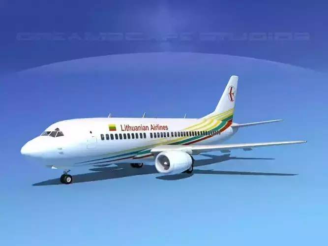 Boeing 737-300 Lithuanian Airlines