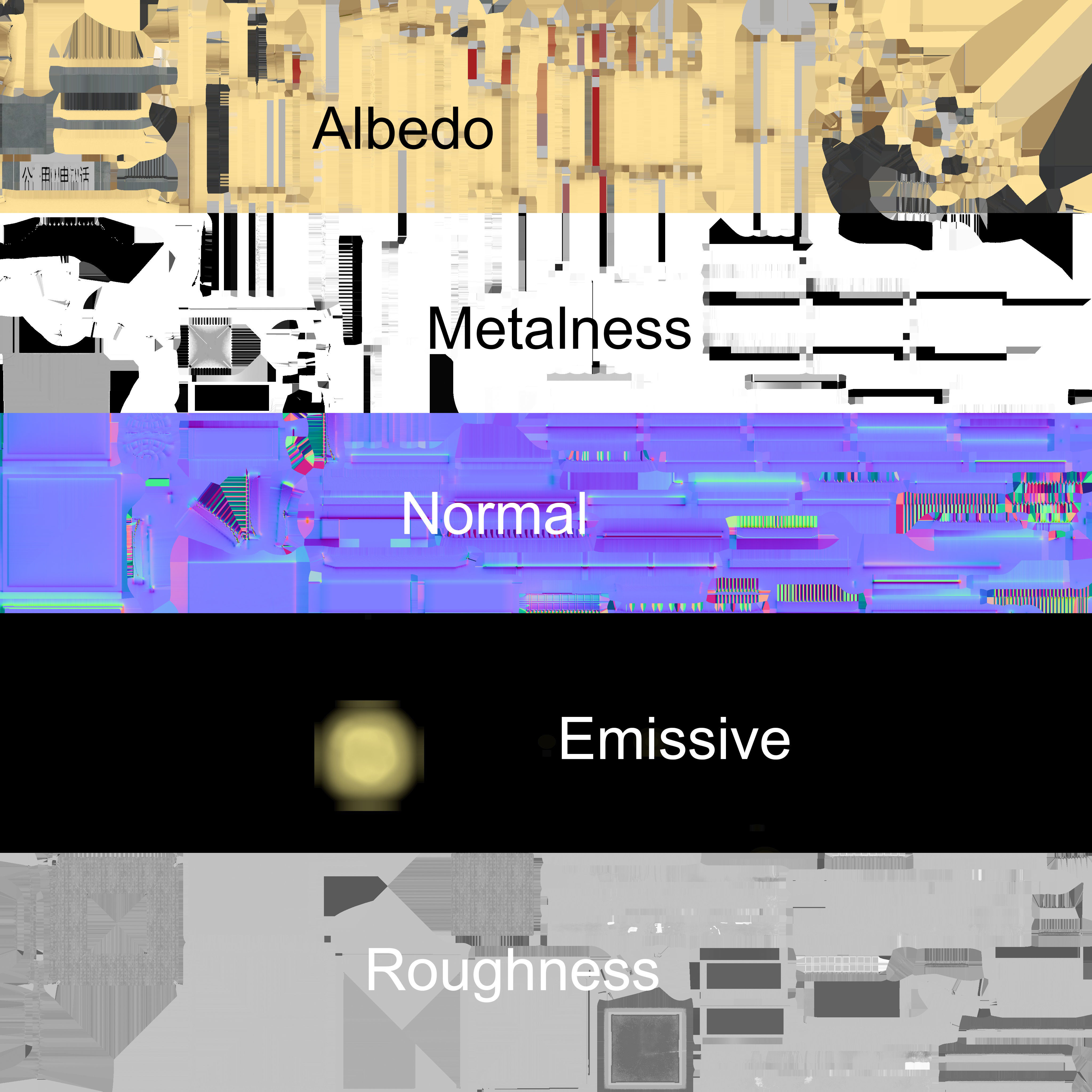 China Payphone Booth and Phone 3D model Low-poly 3D model_9