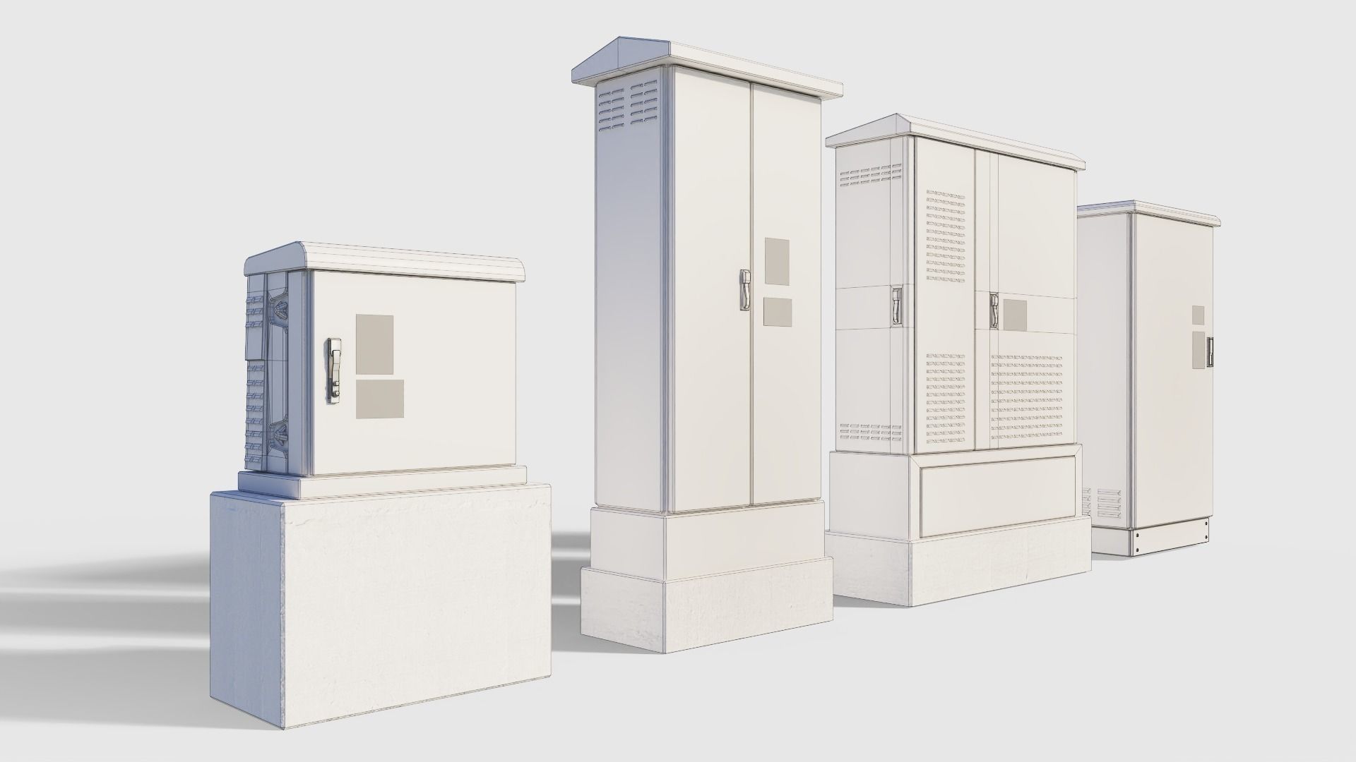 ElectricBox 3D model Pack Low-poly 3D model_15