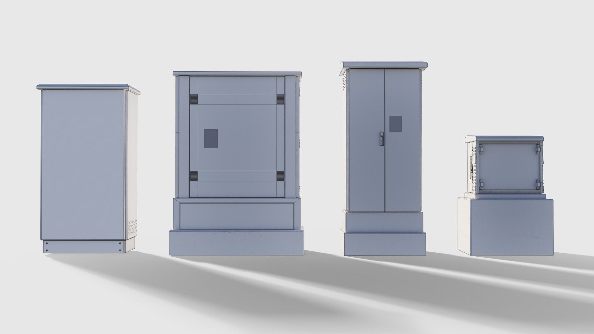 ElectricBox 3D model Pack Low-poly 3D model_19