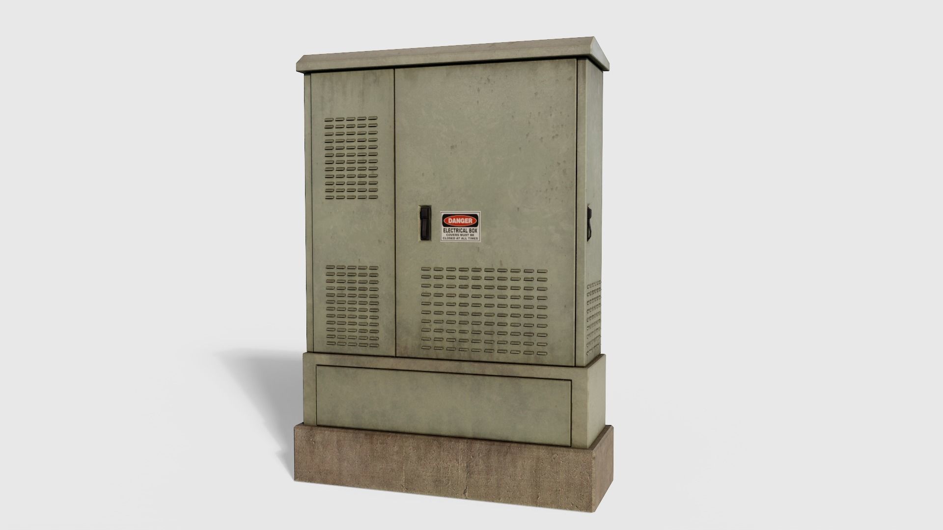 ElectricBox 3D model Pack Low-poly 3D model_3