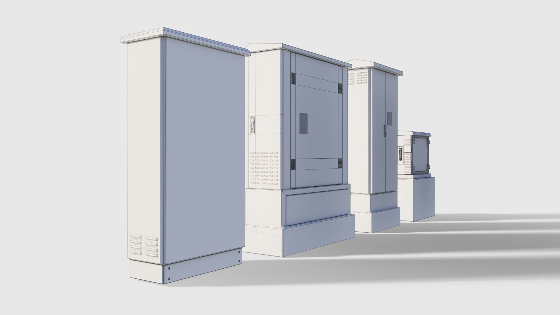 ElectricBox 3D model Pack Low-poly 3D model_17