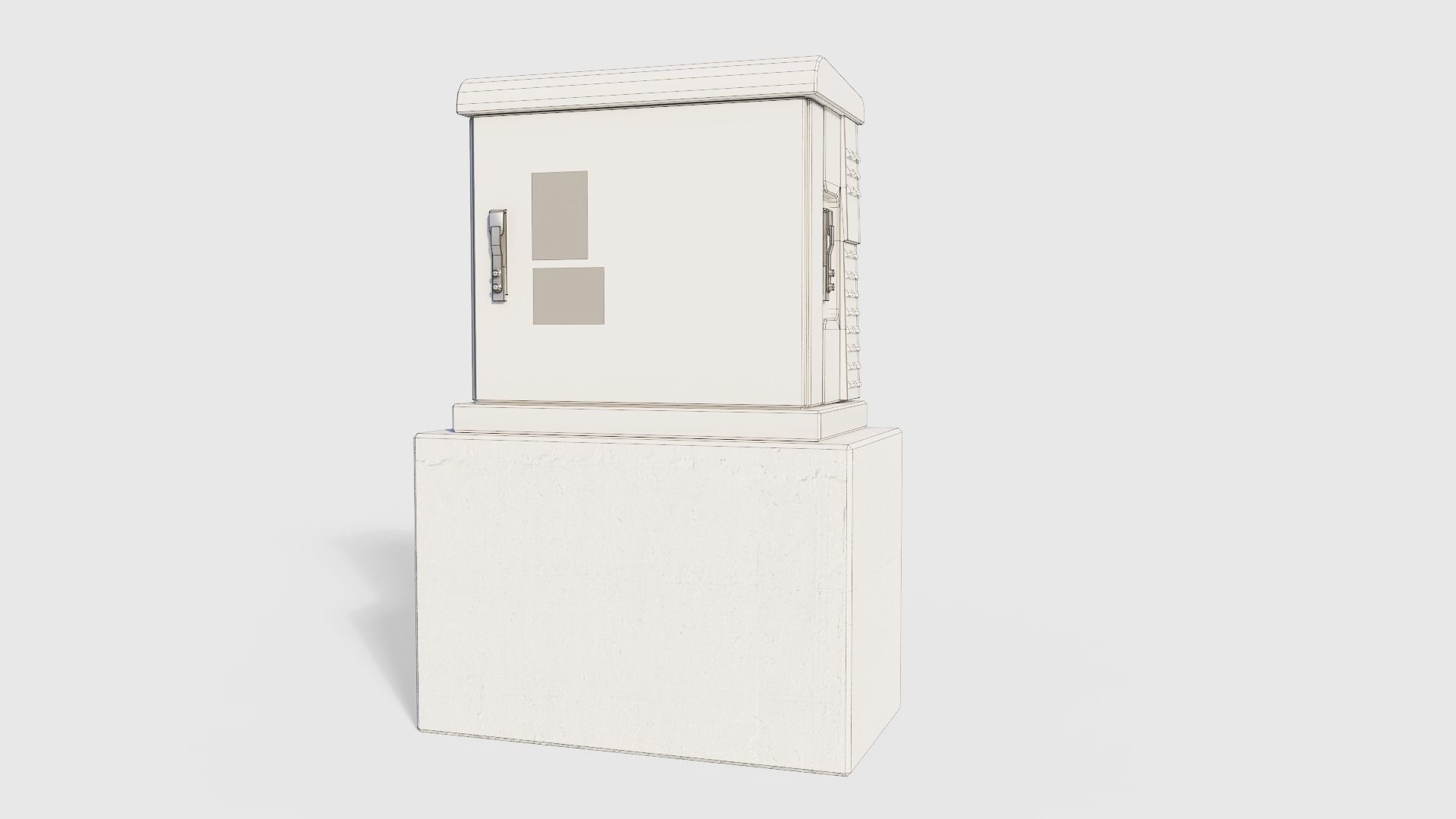ElectricBox 3D model Pack Low-poly 3D model_11
