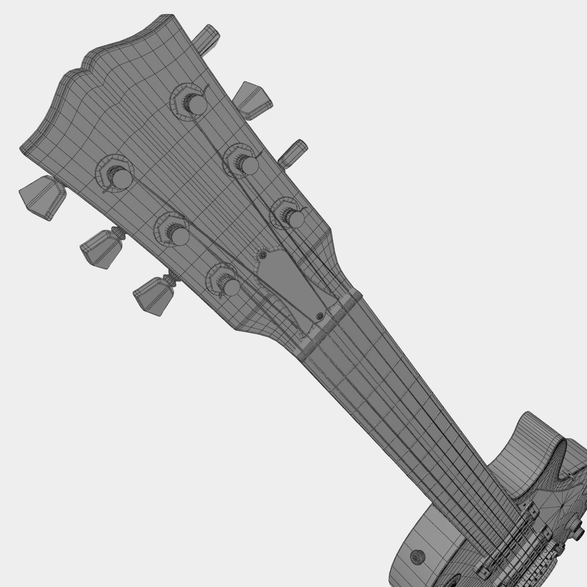 Gibson Les Paul Classic Premium Plus  3D model_8