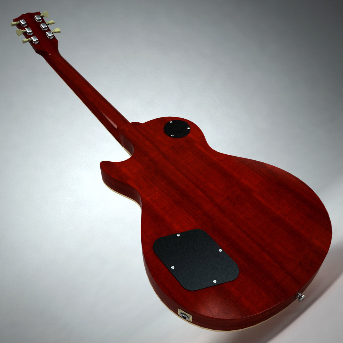 Gibson Les Paul Classic Premium Plus  3D model_3