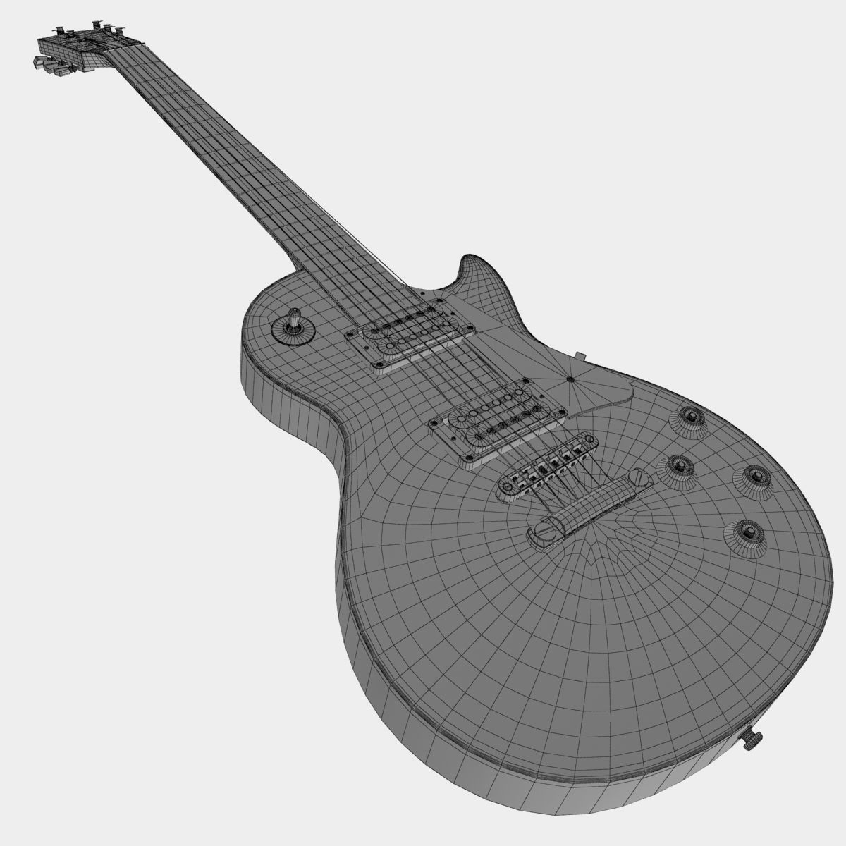 Gibson Les Paul Classic Premium Plus  3D model_7