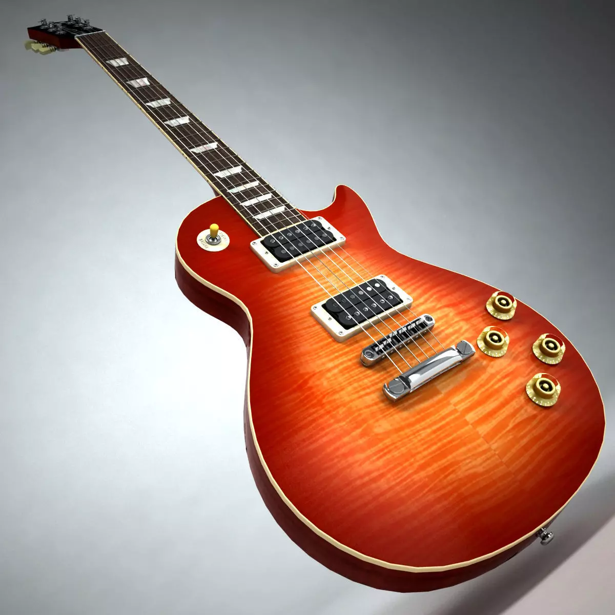 Gibson Les Paul Classic Premium Plus  3D model_0