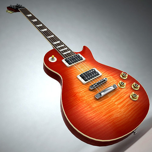 Gibson Les Paul Classic Premium Plus  3D model