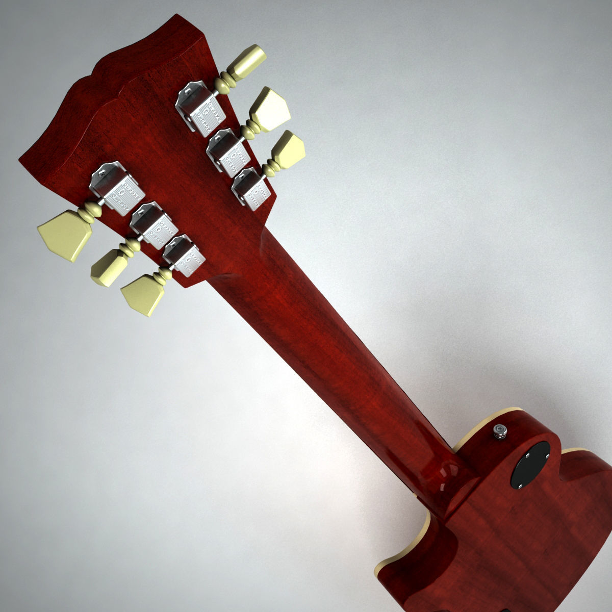 Gibson Les Paul Classic Premium Plus  3D model_4