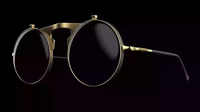 Louise Vuitton Glasses 3D model