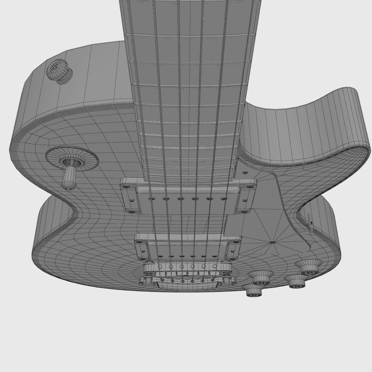 Gibson Les Paul Custom  3D model_13