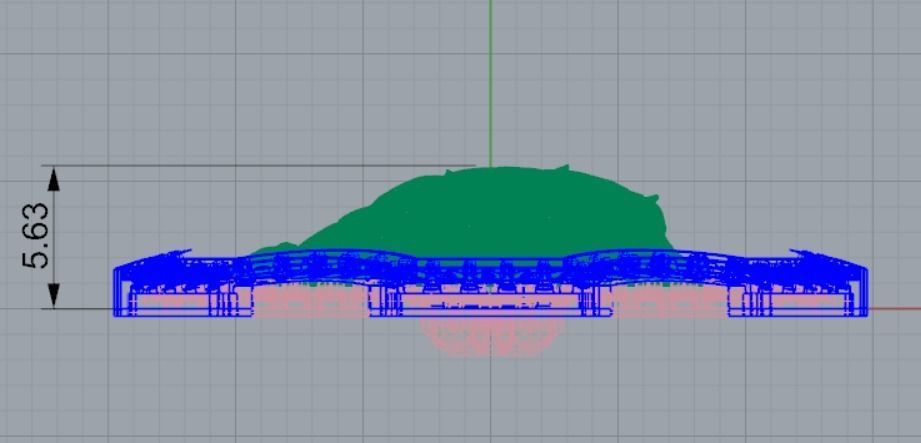 Pendant Jesus Charm 3D print model_6