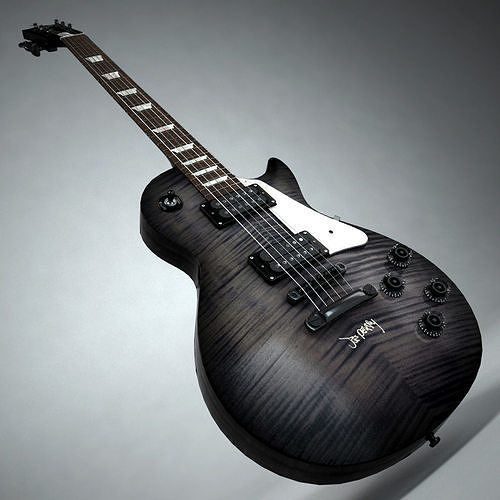 Gibson Les Paul Joe Perry signature  3D model
