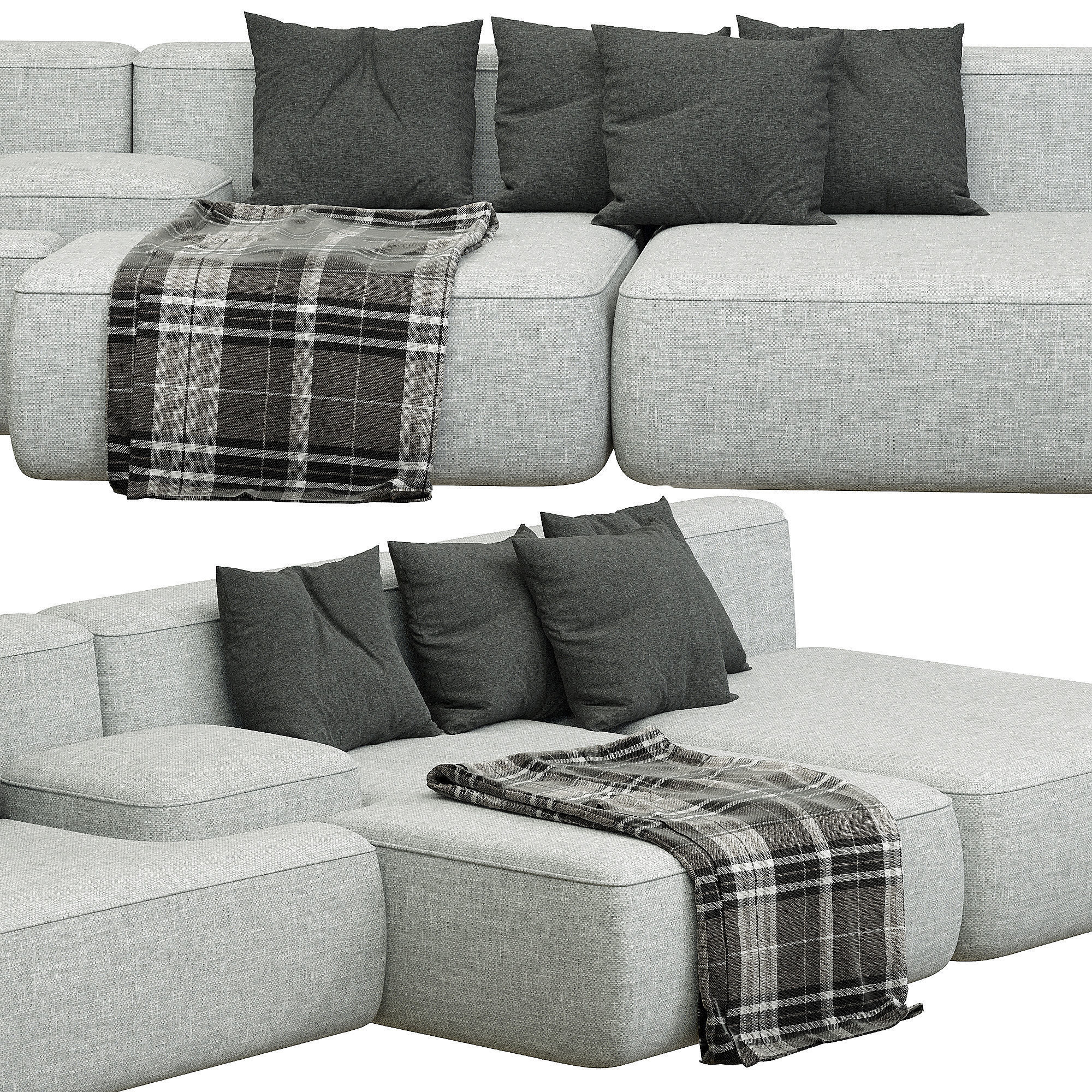 Lema  Cloud sofa Corona render  3D model_1