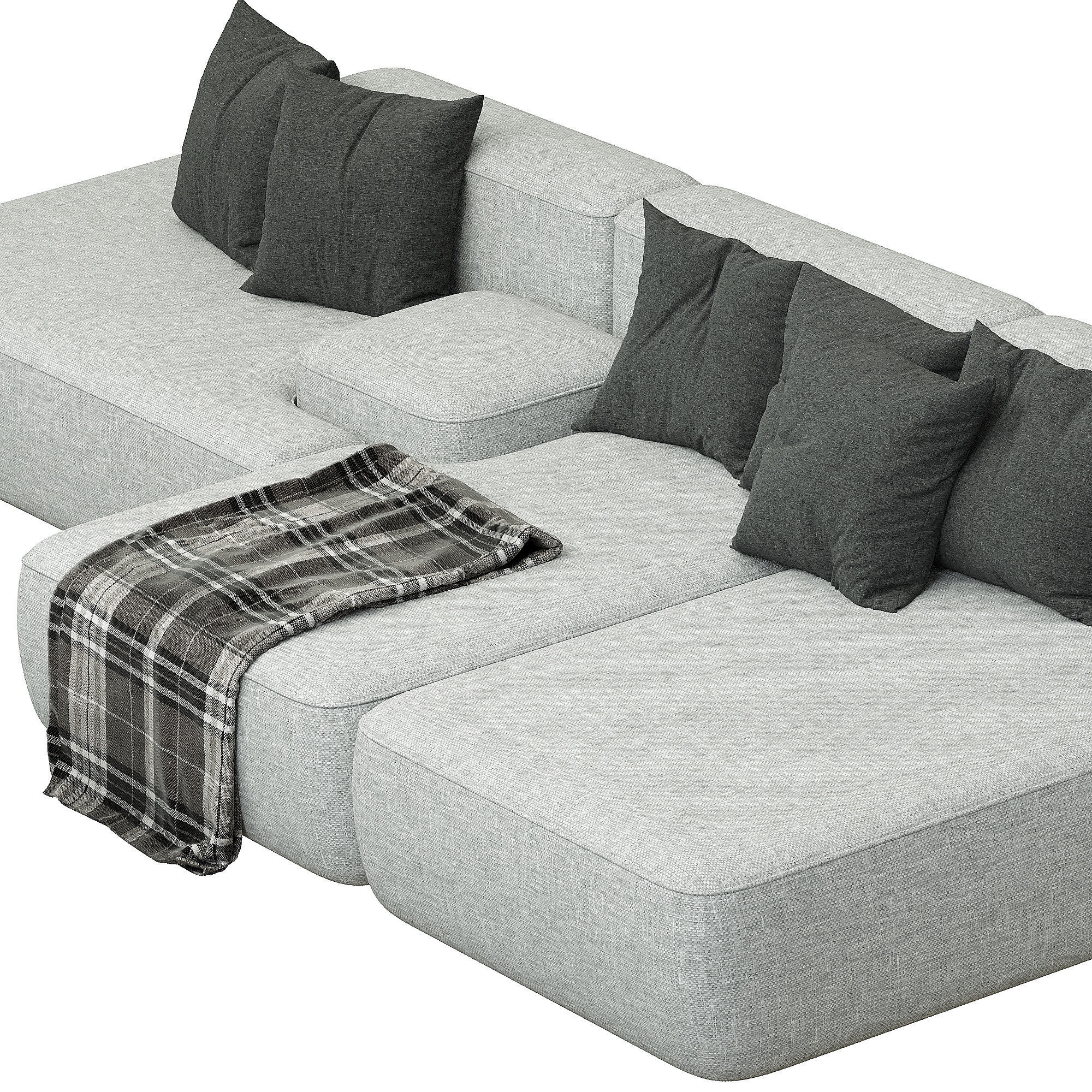 Lema  Cloud sofa Corona render  3D model_2