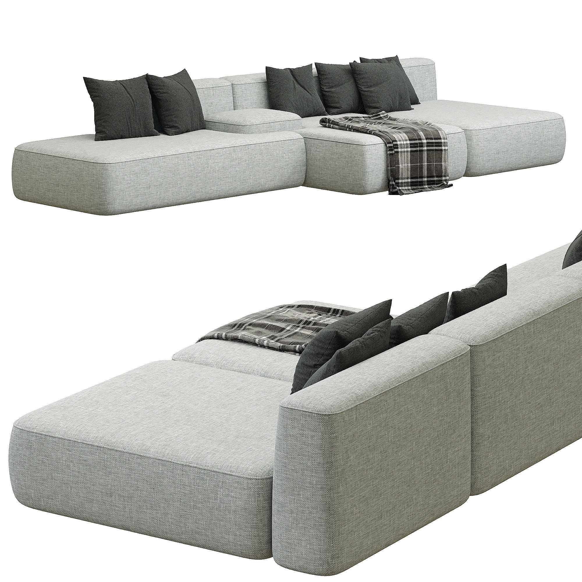 Lema  Cloud sofa Corona render  3D model_5